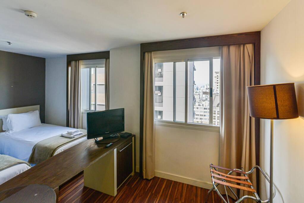 Hotel BHomy Jardins 1 quadra da Av Paulista NO1709 San Paolo Esterno foto